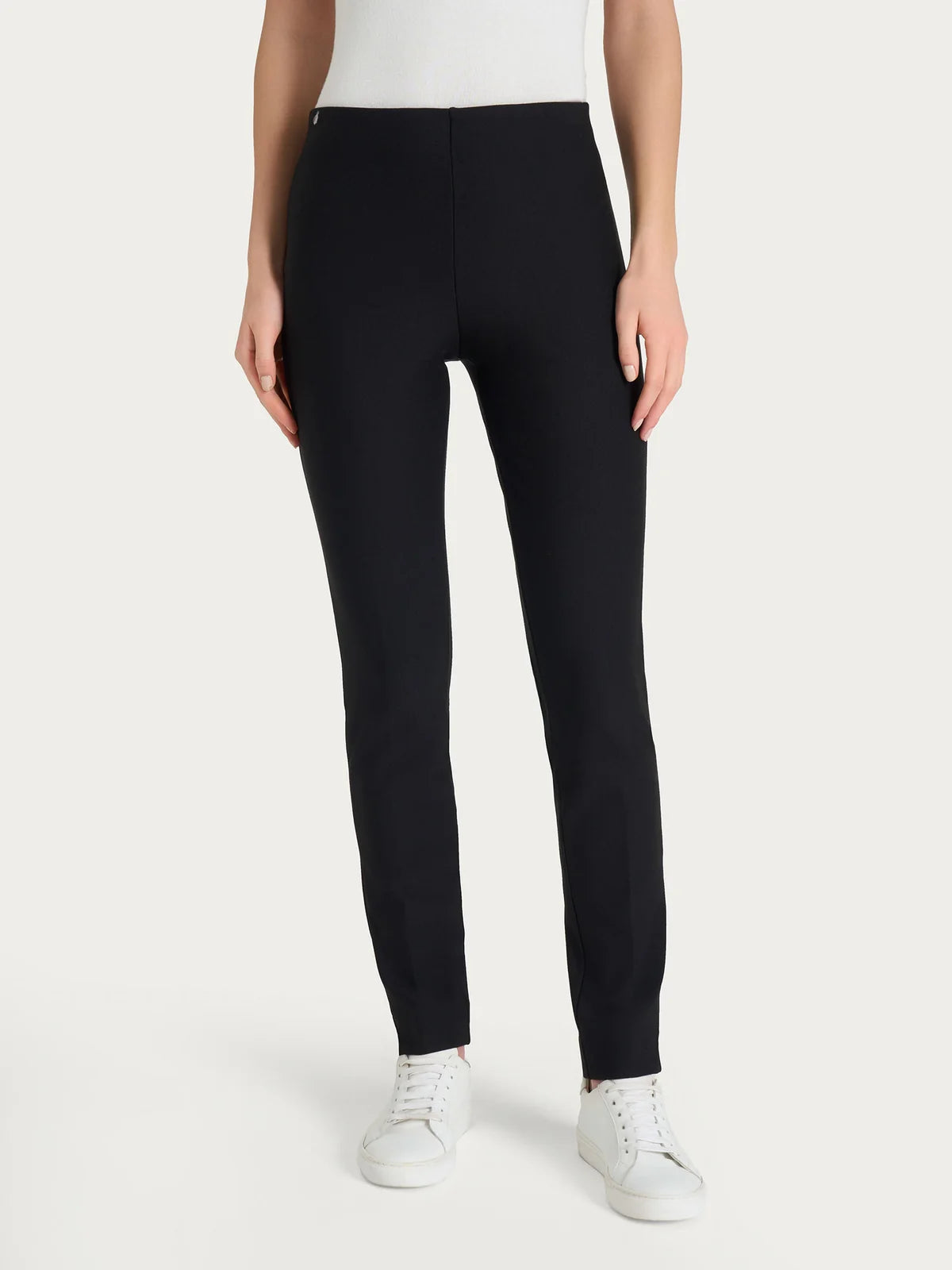 Ragno pantalone a sigaretta DE72PS020 NERO