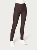 Ragno pantalone a sigaretta marrone DE72PSA75