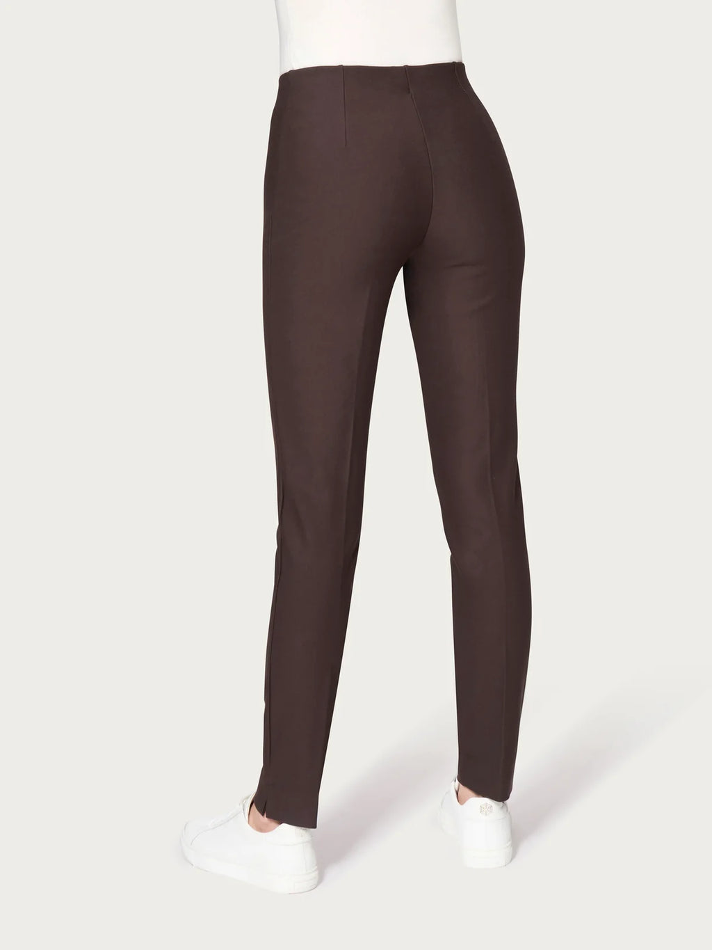 Ragno pantalone a sigaretta marrone DE72PSA75