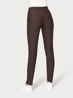 Ragno pantalone a sigaretta marrone DE72PSA75