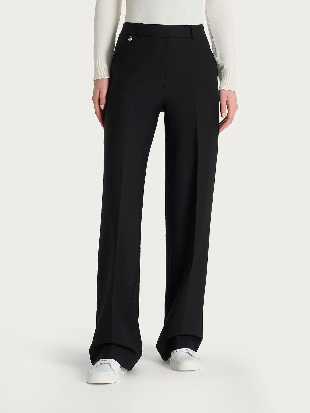 Ragno pantalone a palazzo con tasche DL20PA020 nero