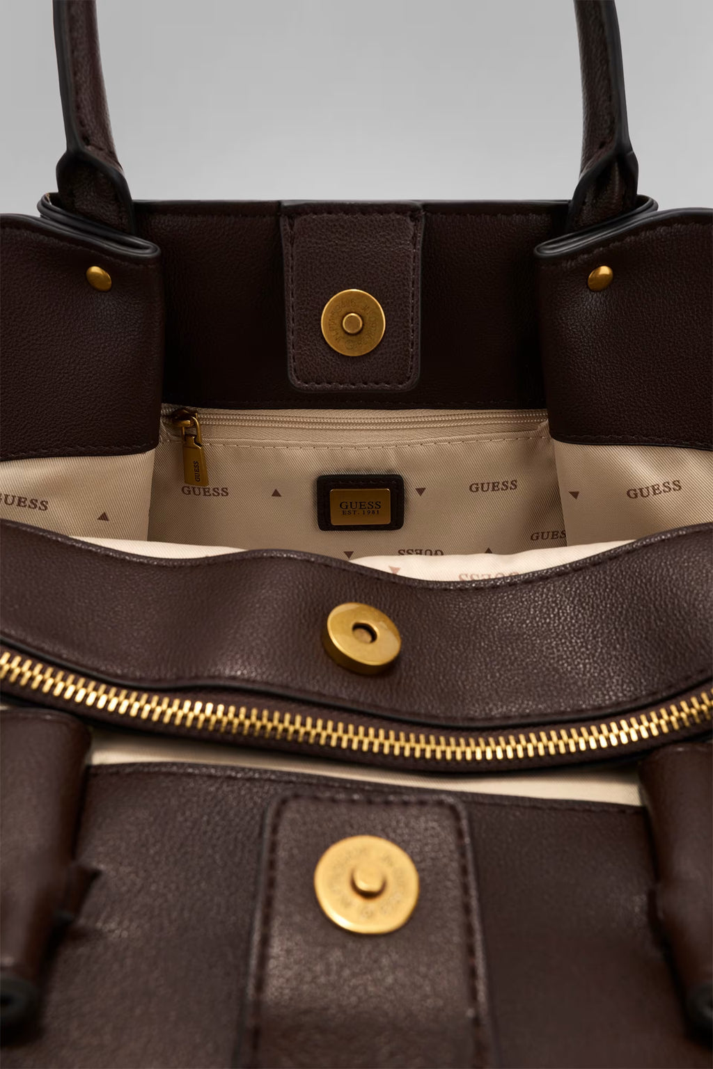 Guess Borsa a mano Allegra in ecopelle HWBG2237060BRO moro
