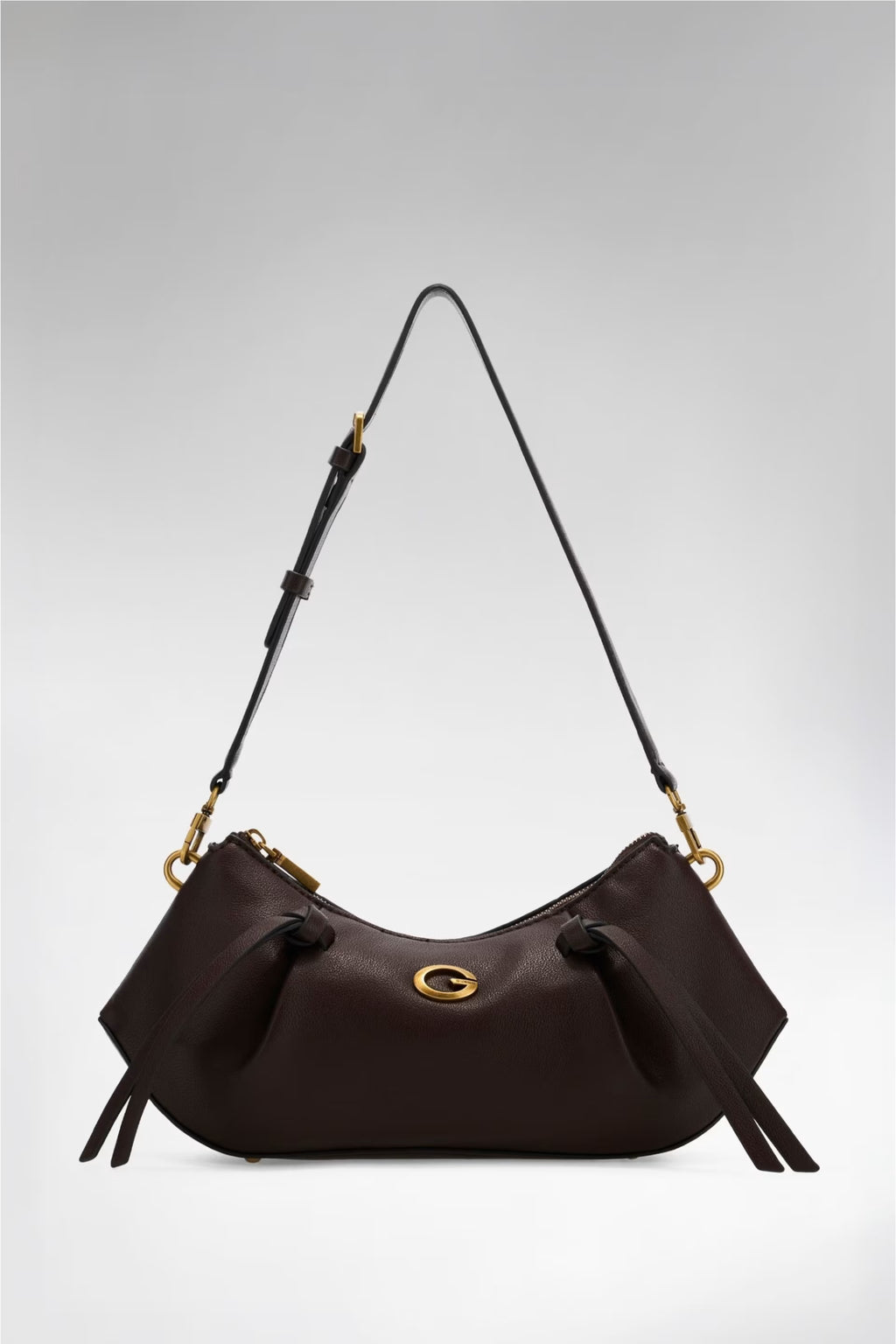 Guess Borsa a spalla Allegra in ecopelle HWBG2237180BRO moro