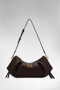 Guess Borsa a spalla Allegra in ecopelle HWBG2237180BRO moro