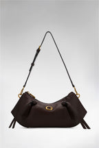 Guess Borsa a spalla Allegra in ecopelle HWBG2237180BRO moro