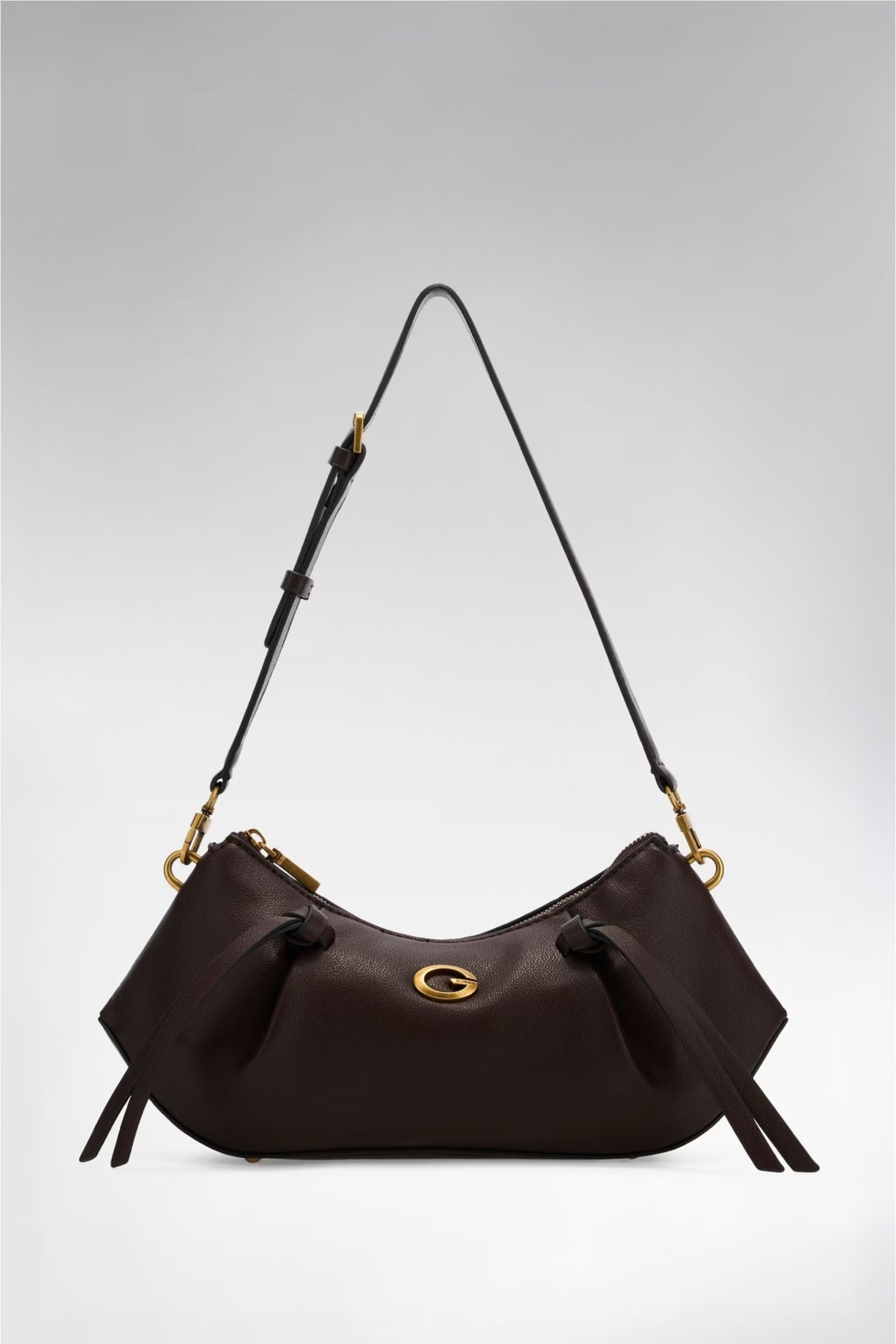 Guess Borsa a spalla Allegra in ecopelle HWBG2237180BRO moro
