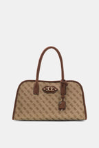 Guess borsa logata a mano Samantha HWJG2313060LGW marrone