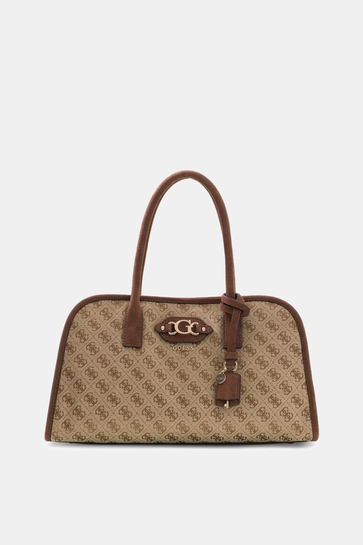 Guess borsa logata a mano Samantha HWJG2313060LGW marrone