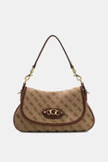 Guess borsa logata a spalla Samantha HWJG2313146LGW marrone