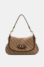 Guess borsa logata a spalla Samantha HWJG2313146LGW marrone