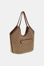 Guess borsa logata Samantha HWJG2313230LGW marrone