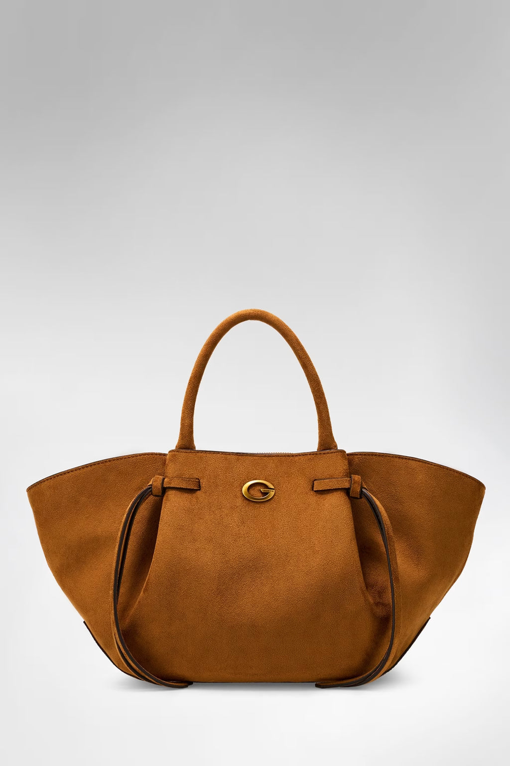 Guess Borsa a mano Allegra in suede HWSG2237060COG  COGNAC