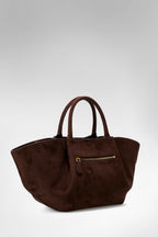 Guess Borsa a mano Allegra in suede HWSG2237060 MARRONE MORO