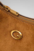 Guess Borsa a spalla Allegra in suede HWSG2237180COG  COGNAC