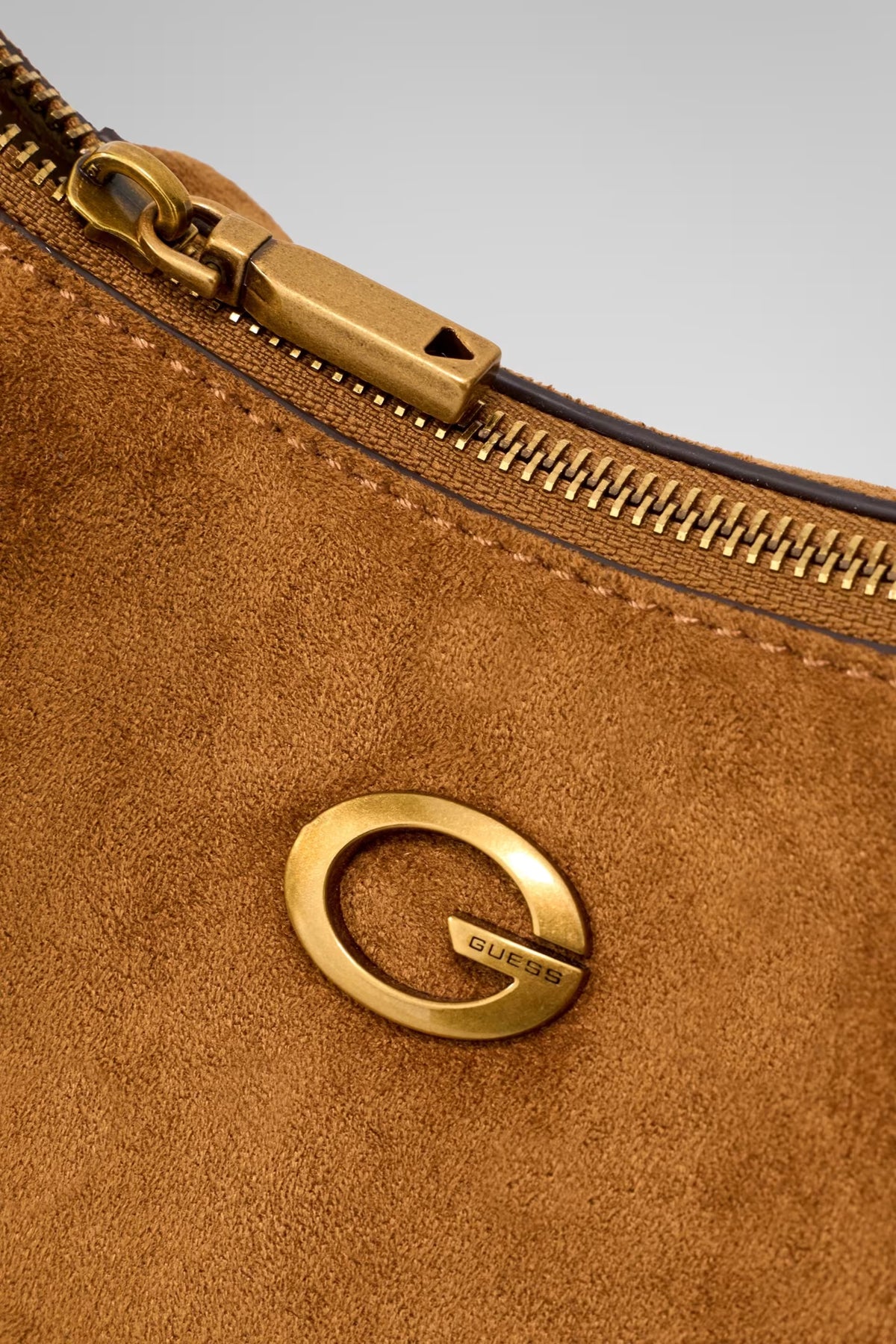 Guess Borsa a spalla Allegra in suede HWSG2237180COG  COGNAC