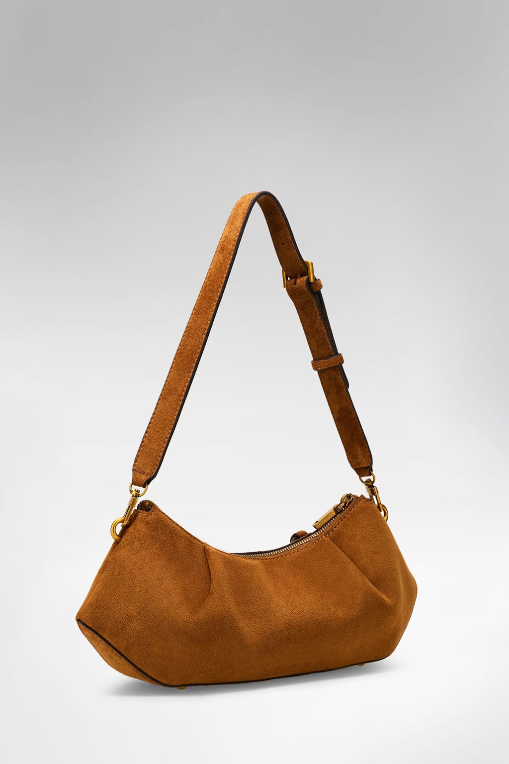 Guess Borsa a spalla Allegra in suede HWSG2237180COG  COGNAC