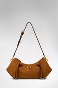 Guess Borsa a spalla Allegra in suede HWSG2237180COG  COGNAC