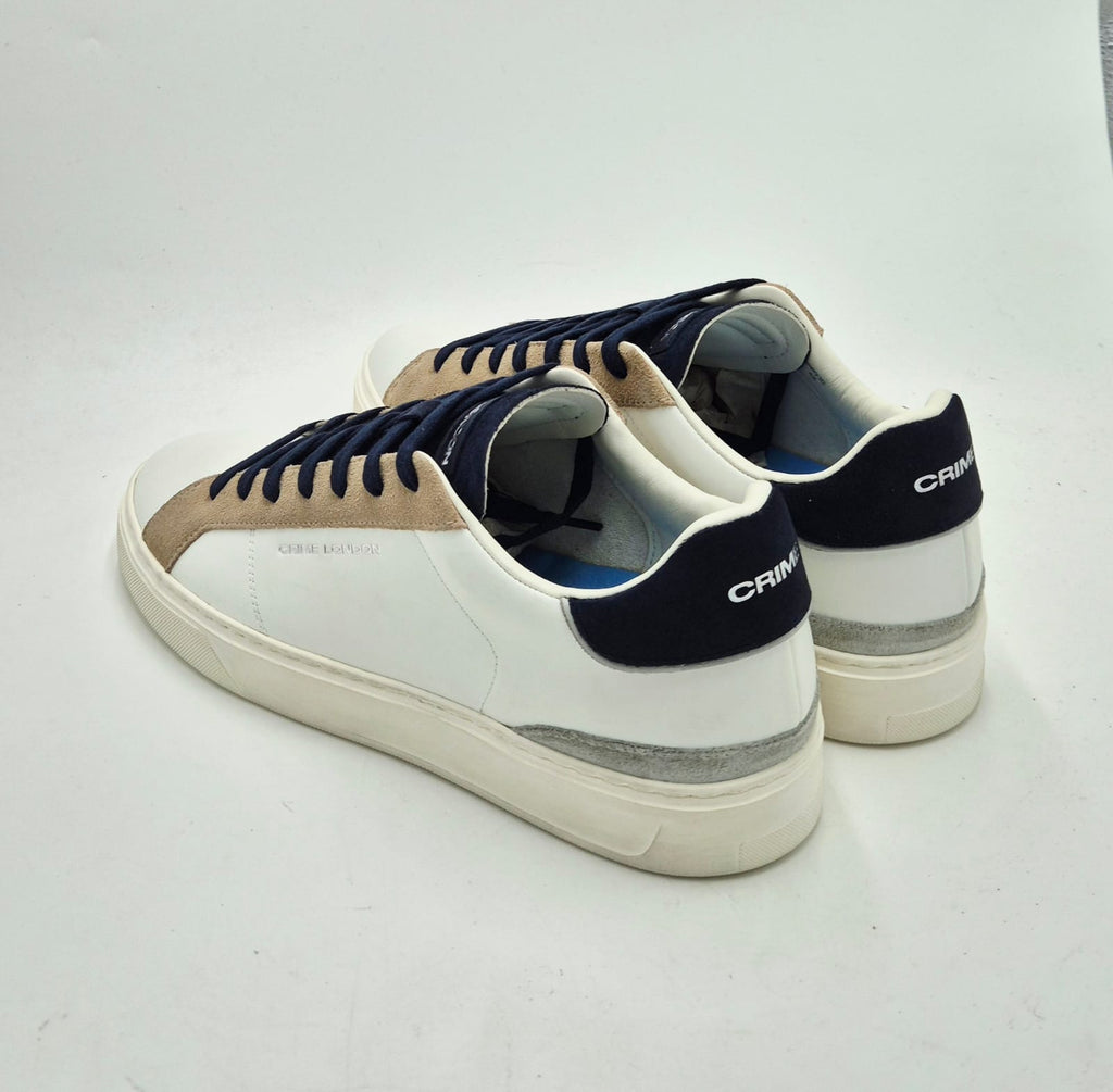 Crime scarpa uomo blade pelle bianca 14700PP7B10