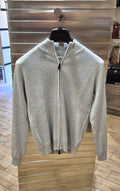 Seinse maglia aperta con zip MI3065/GRIGIO