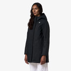 K-way giacca Sophie twill soft beaver K8144CWDCB nero