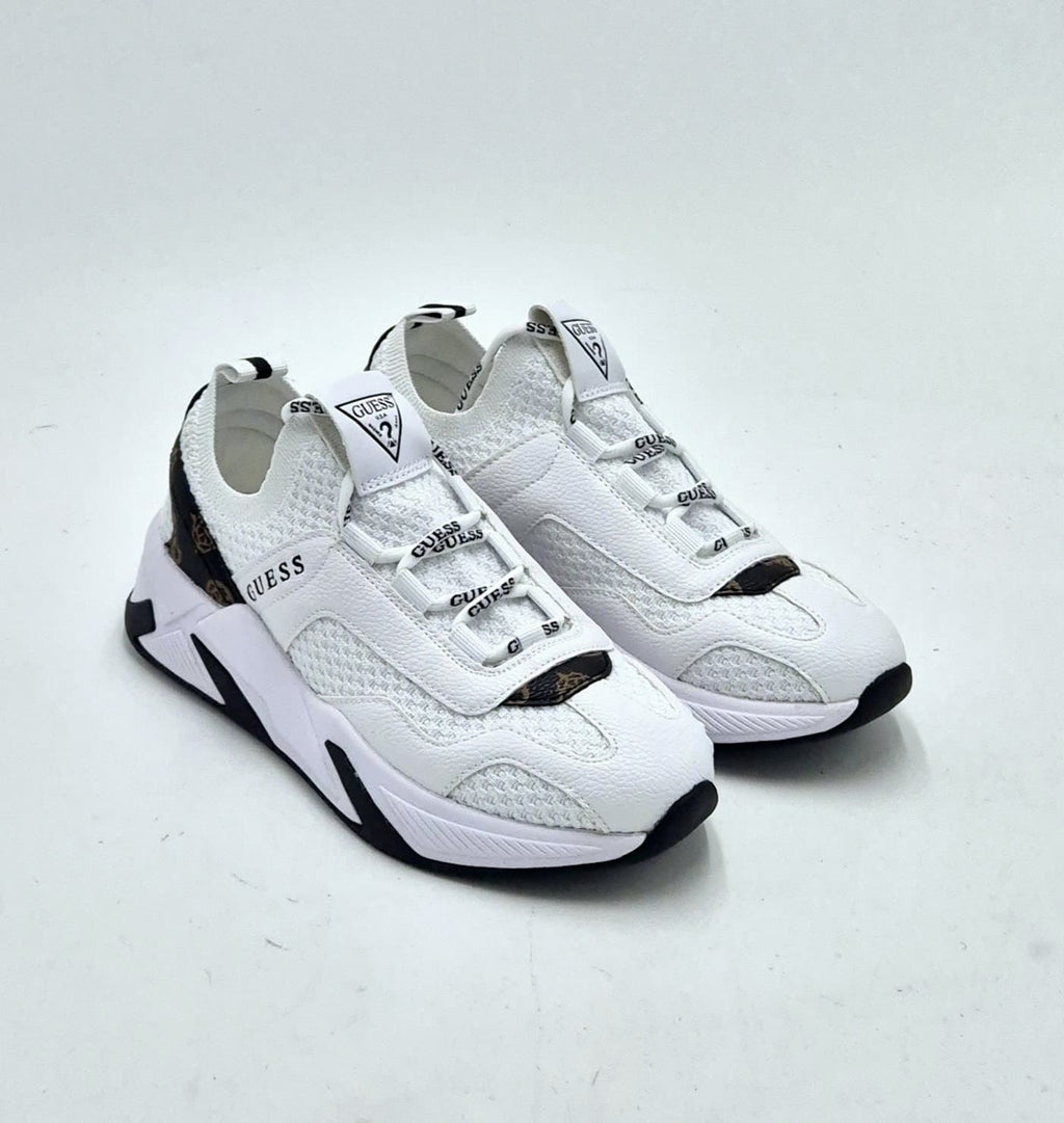 Guess sneaker tessuto stretch FLPGE2FAL12 bianco