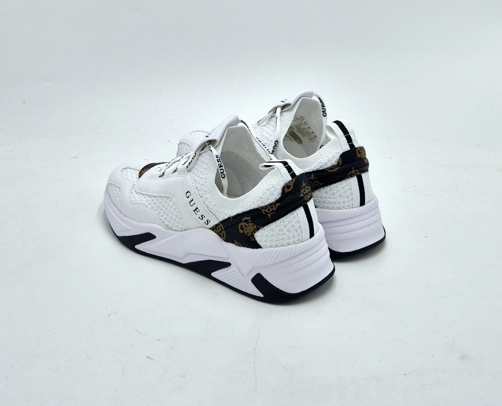 Guess sneaker tessuto stretch FLPGE2FAL12 bianco