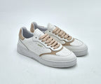 Janet & Janet sneaker pelle bianco/rosa J090C