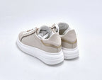Meline' sneaker pelle avorio 608 ACC-BI