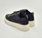 Emanuelle Vee sneakers pelle bottalata 452P50315P138 nero