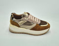 Janet & Janet sneaker J411E cuoio/gold /beige