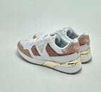 Guess sneaker logata con zeppa bianco/rosa FLFMICELE12 BLUSH