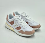 Guess sneaker logata con zeppa bianco/rosa FLFMICELE12 BLUSH