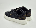 Guess sneaker in pelle FLFWLLPEL12BLKBR nero/logato