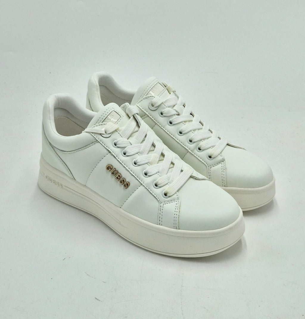Guess sneaker in pelle FLFWLELE12 WHITE