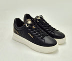 Guess sneaker in pelle FLFWLLPEL12BLKBR nero/logato