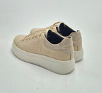 Queen Helena sneaker zeppa X33-2 colore beige