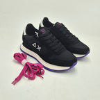 Sun 68 sneaker donna Ally solid nero Z4520111