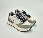 Sun 68 sneaker donna big Stargirl mixmaterialo bianca Z4522131