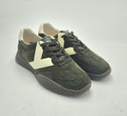 Khe.noo sneaker uomo camoscio verde  A00K9774417