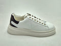 Guess scarpa uomo bianca in pelle con logo FMPVIBLEA12WBROC