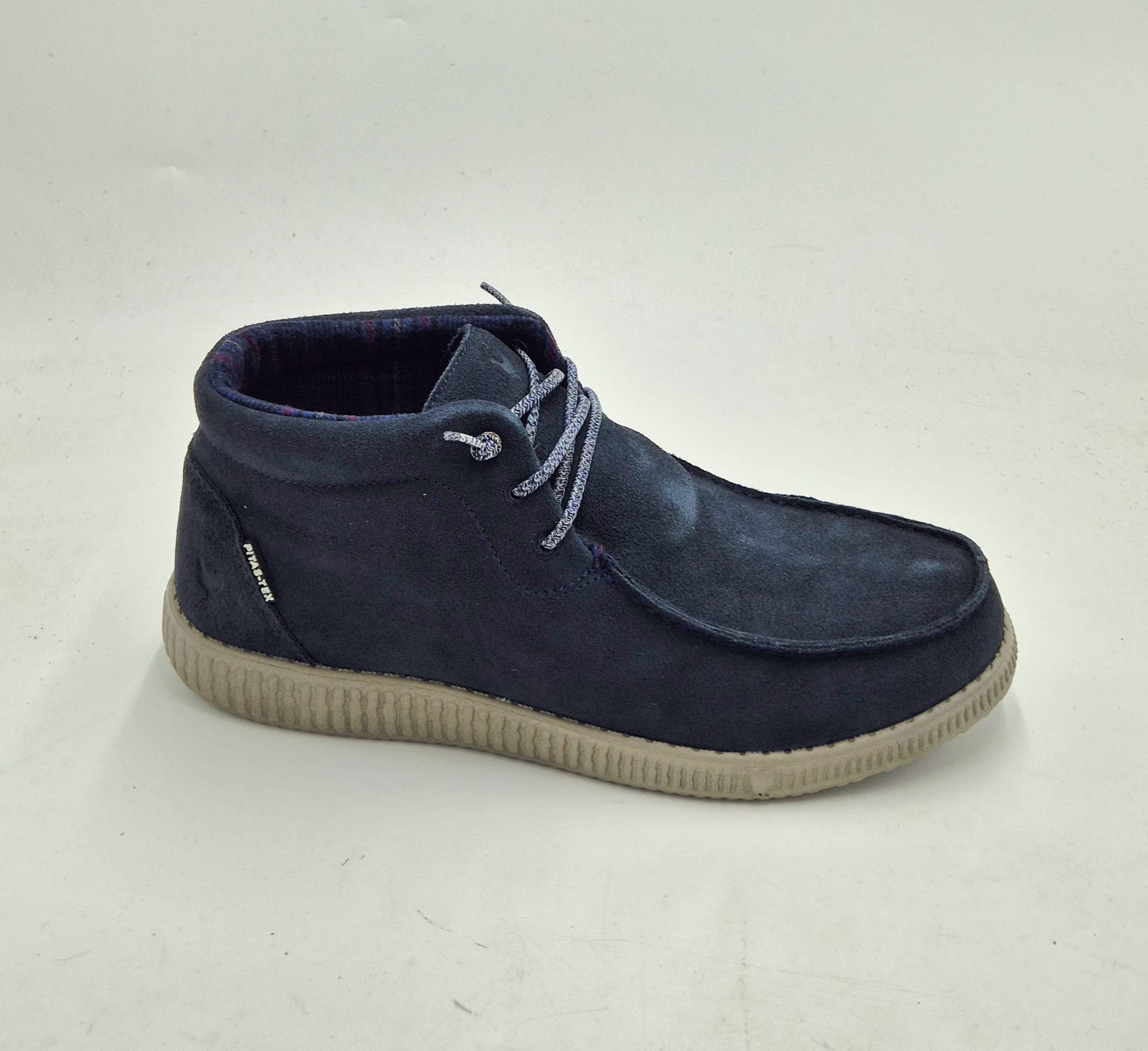 Pitas polacchino waterproof camoscio blu marino WP150HI05