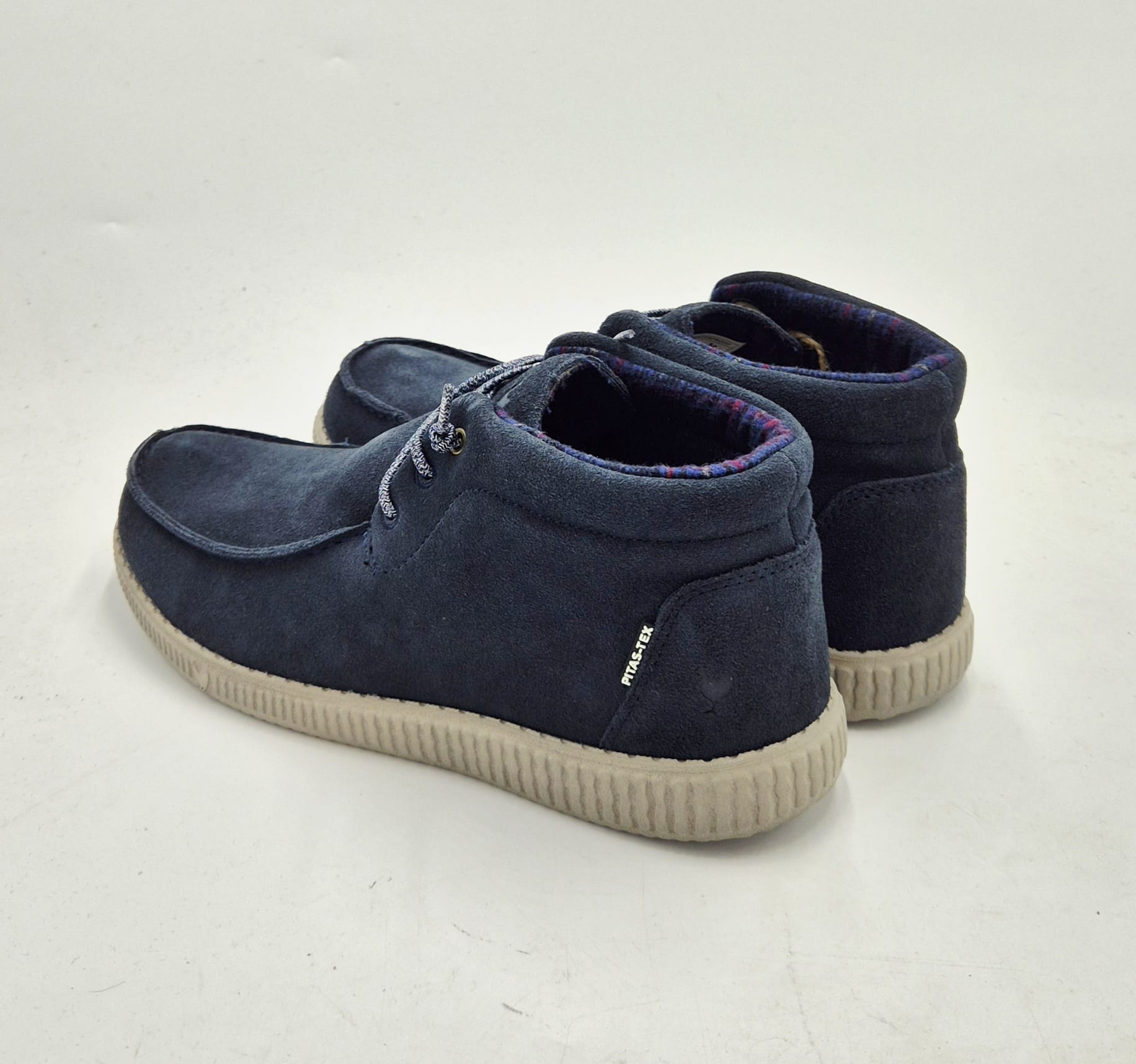 Pitas polacchino waterproof camoscio blu marino WP150HI05