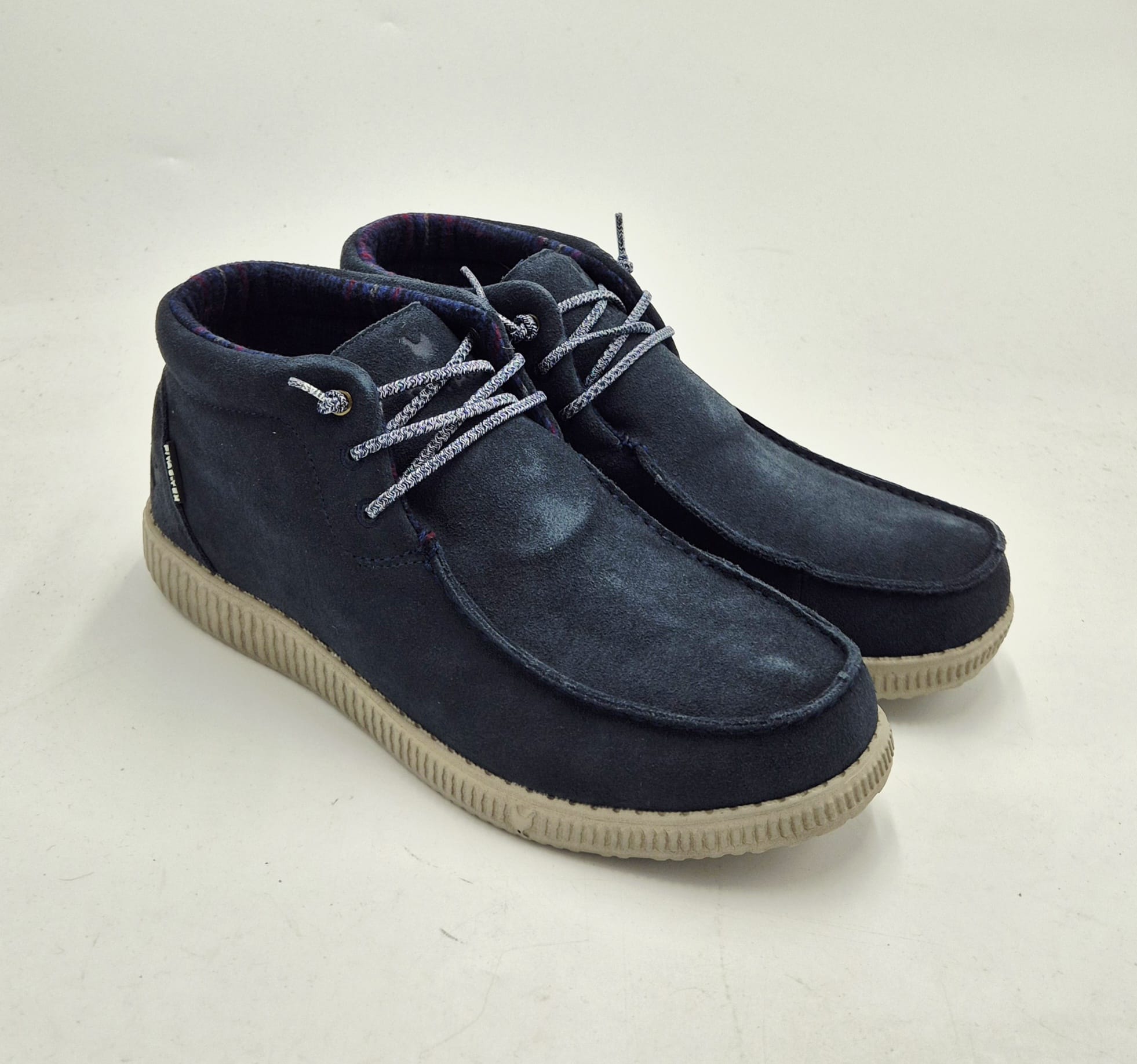 Pitas polacchino waterproof camoscio blu marino WP150HI05