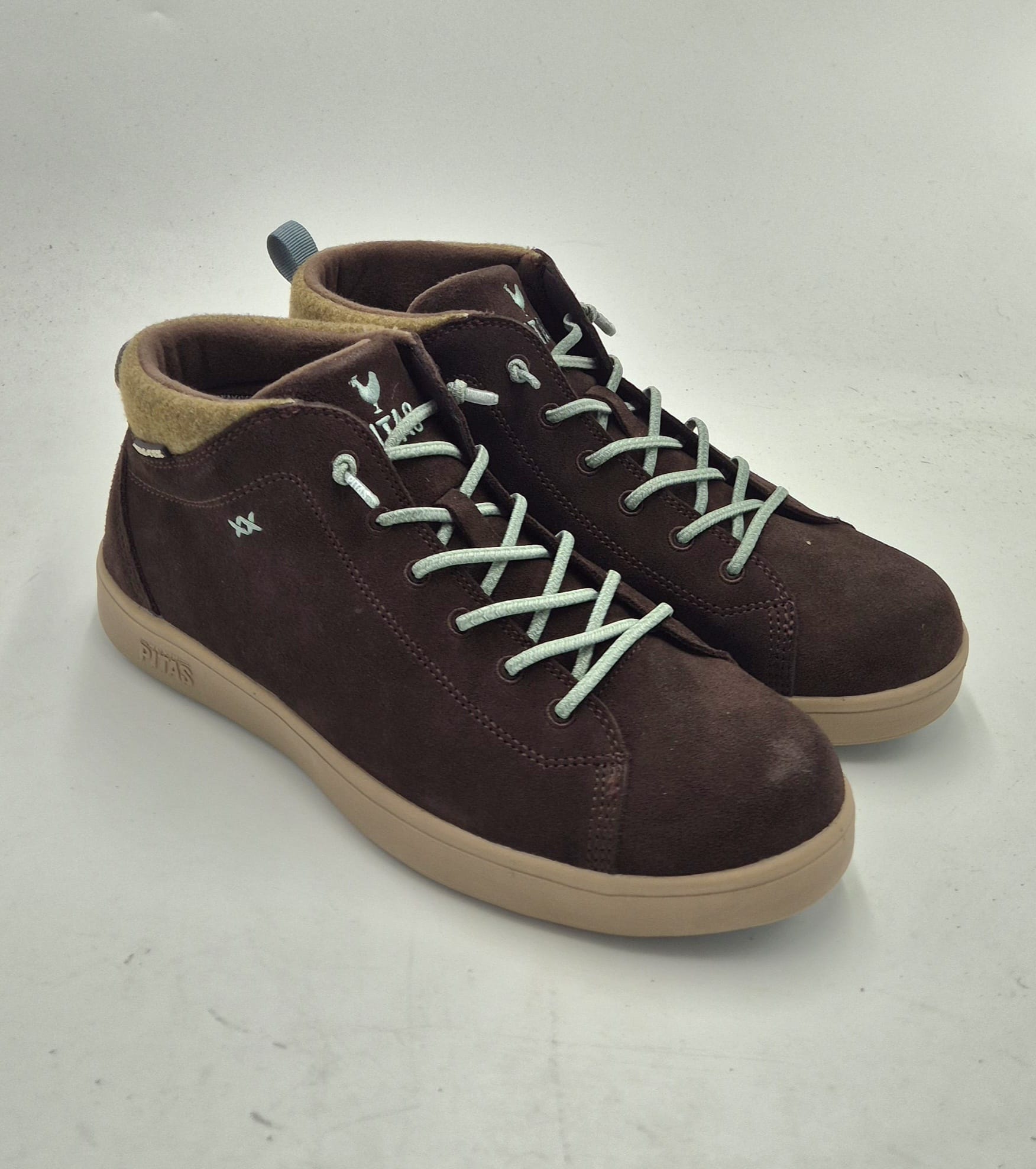 Pitas polacchino waterproof camoscio testa di moro AUSTIN17marron