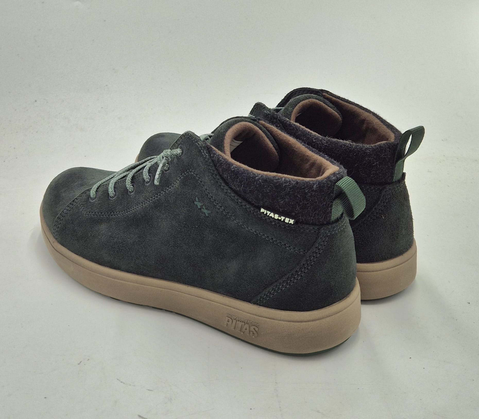 Pitas polacchino waterproof camoscio grigio AUSTIN26TOPO