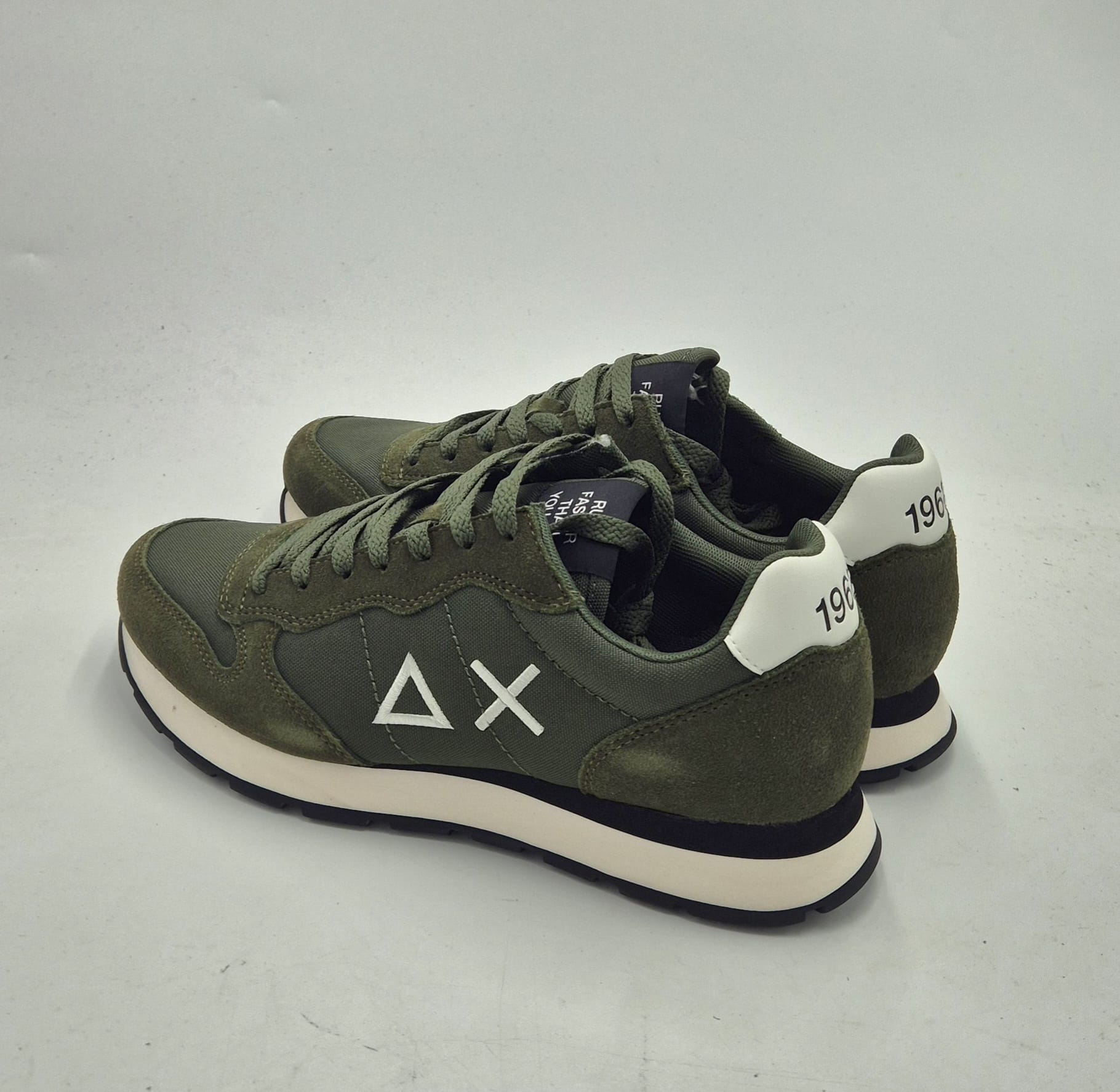 Sun 68 sneaker Tom solid verde Z4510174