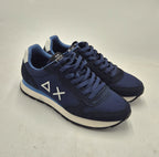 Sun 68 sneaker Tom solid navy blue Z4510107