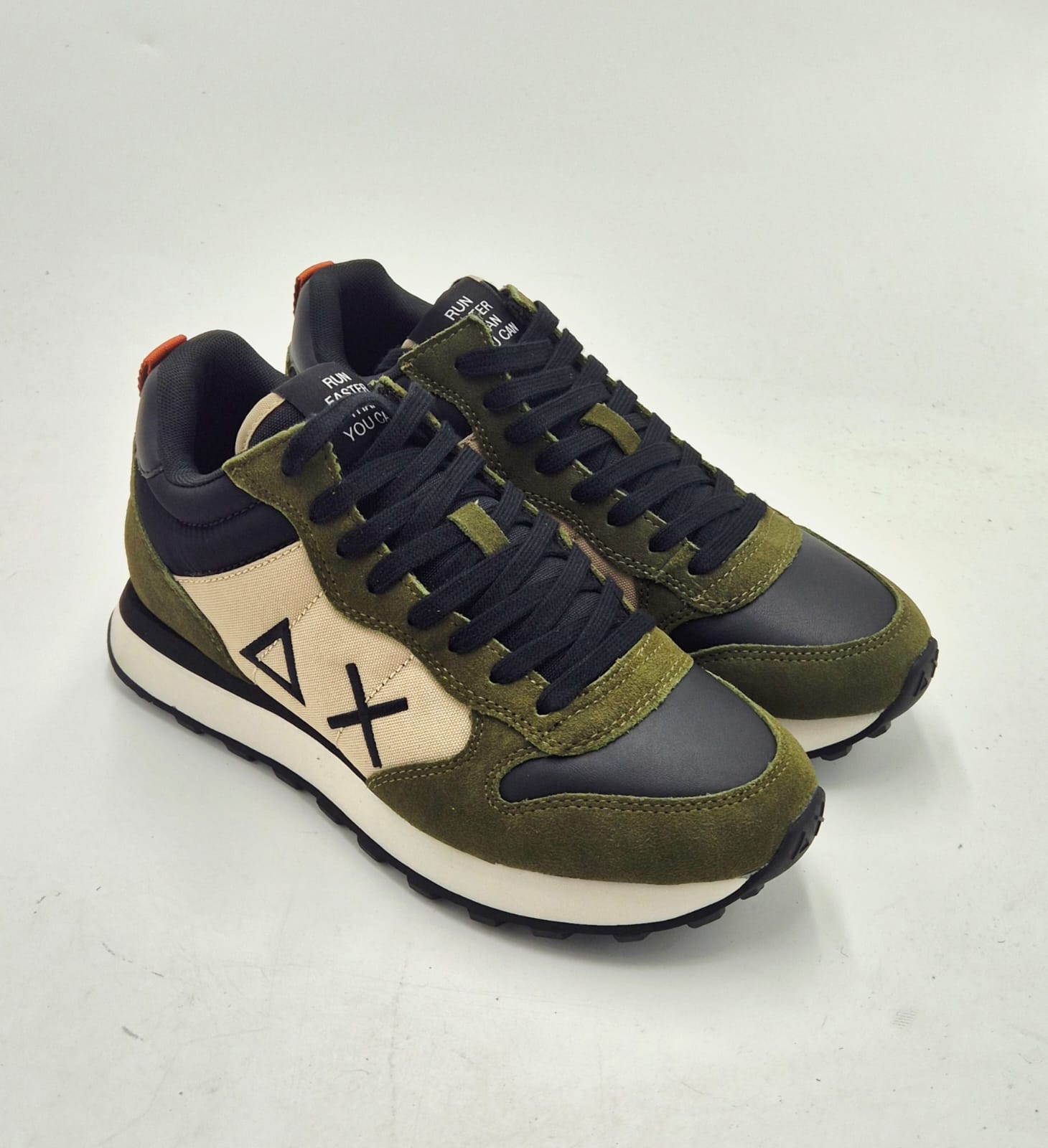 Sun 68 sneaker tom 2.0 solid mid Z4510974 verde militare scuro