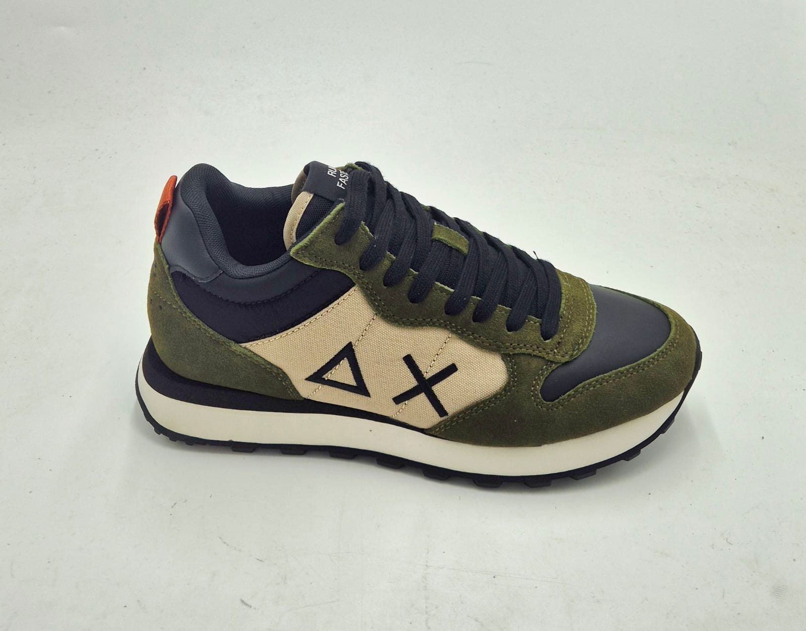 Sun 68 sneaker tom 2.0 solid mid Z4510974 verde militare scuro