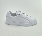 Armani exchange scarpa pelle bianca total white XM000141AF11912
